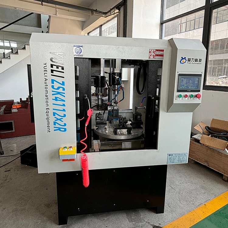 Fresadora de roscado y perforación CNC con 4 ejes